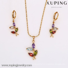 62510-Xuping Modeschmuck Hot Item Promotion Gold Schmuck-Set